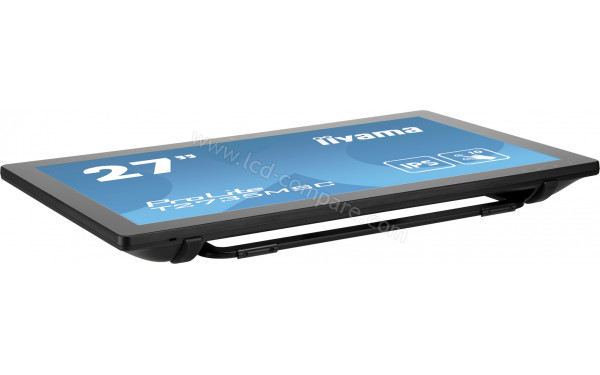 IIYAMA ProLite T2735MSC-B3 - Vue pos&eacute; &agrave; plat