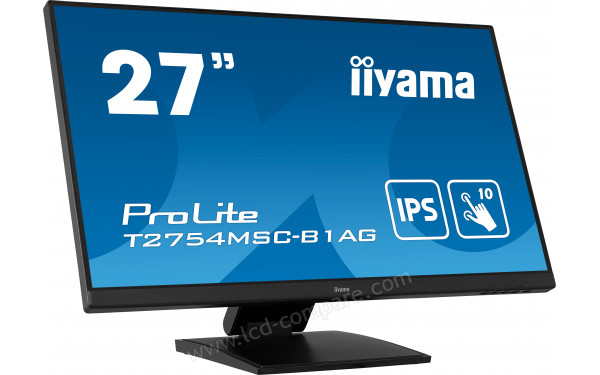 IIYAMA ProLite T2754MSC-B1AG - Vue 3/4 arri&egrave;re