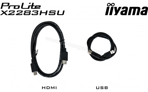 IIYAMA ProLite X2283HSU-B1 - Accessoires