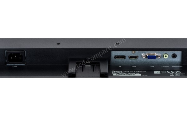 IIYAMA ProLite X2474HS-B2 - Connectiques