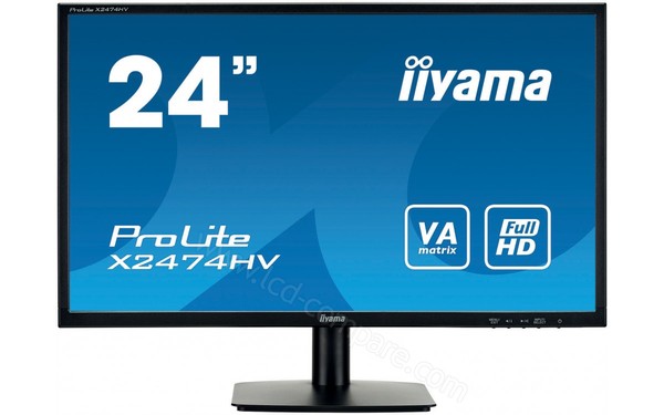 IIYAMA ProLite X2474HV-B1 - Vue de face