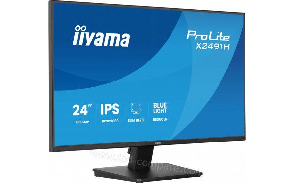 IIYAMA ProLite X2491H-B1 - Vue 3/4 gauche