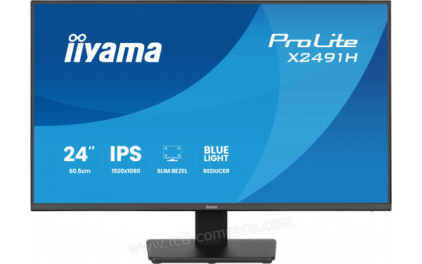 IIYAMA ProLite X2491H-B1 - Vue de face