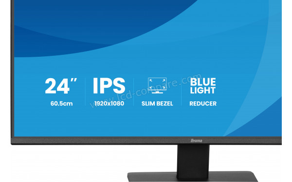 IIYAMA ProLite X2491H-B1 - Zoom sur la partie basse