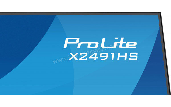 IIYAMA ProLite X2491HS-B1 - Zoom sur le coin sup&eacute;rieur droit