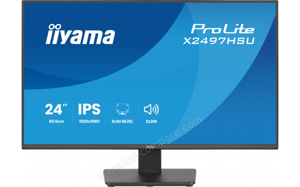 IIYAMA ProLite X2497HSU-B1 - Vue de face