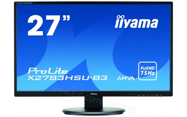 IIYAMA ProLite X2783HSU-B3 - Vue de face