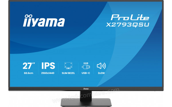 IIYAMA X2793QSU-B1 - Vue de face
