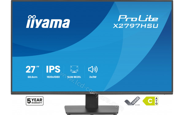 IIYAMA ProLite X2797HSU-B1 - Vue de face
