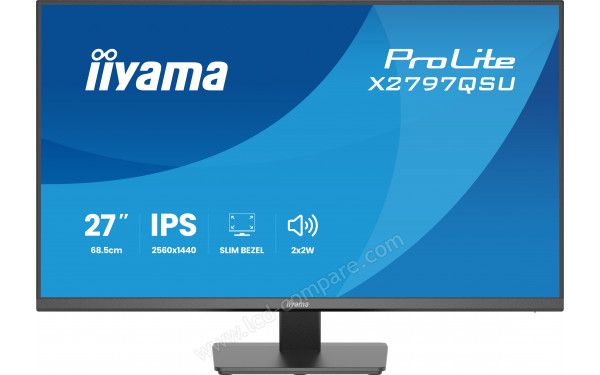 IIYAMA ProLite X2797QSU-B1 - Vue de face