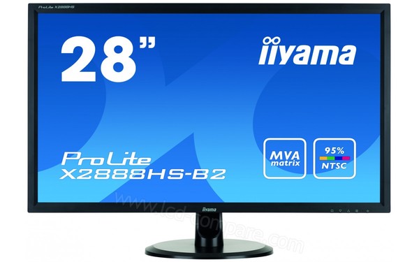 IIYAMA ProLite X2888HS-B2 - Vue de face