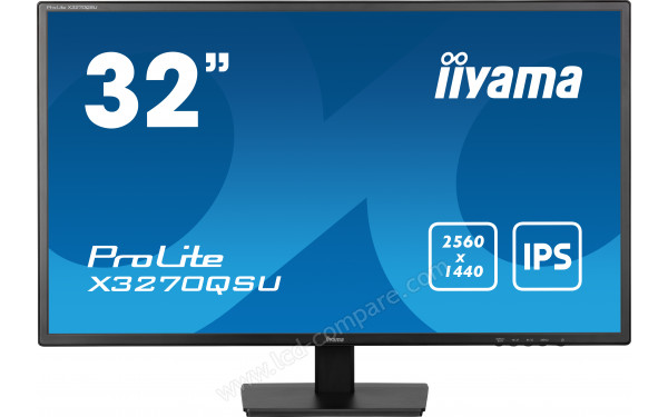 IIYAMA ProLite X3270QSU-B1 - Vue de face