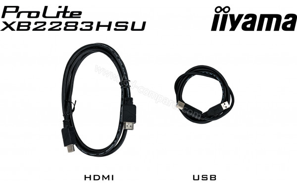 IIYAMA ProLite XB2283HSU-B1 - Accessoires