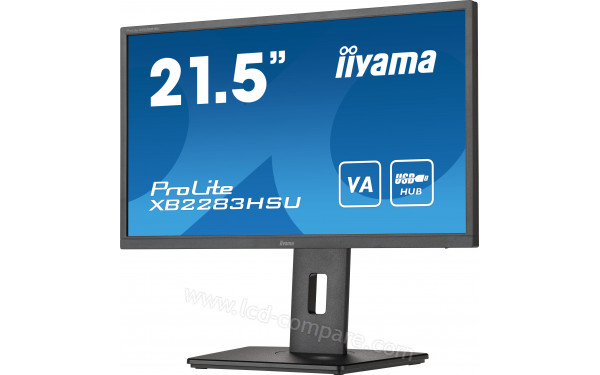 IIYAMA ProLite XB2283HSU-B1 - Vue 3/4 droite