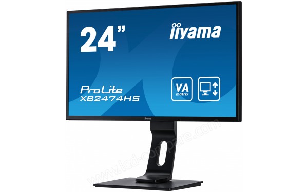 IIYAMA ProLite XB2474HS-B2 - Vue 3/4 droite