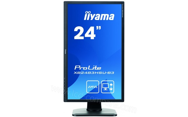 IIYAMA ProLite XB2483HSU-B3 - Mode portrait