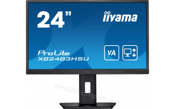 IIYAMA ProLite XB2483HSU-B5 - Vue de face