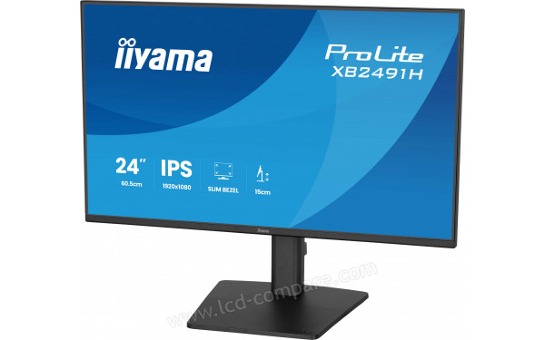 IIYAMA ProLite XB2491H-B1 - Vue 3/4 droite
