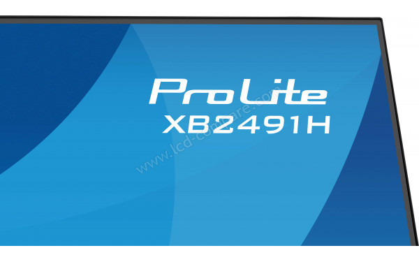 IIYAMA ProLite XB2491H-B1 - Zoom sur le coin sup&eacute;rieur droit