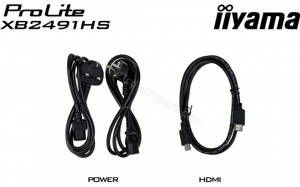IIYAMA ProLite XB2491HS-B1 - Accessoires