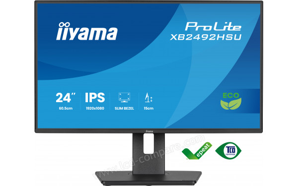 IIYAMA ProLite XB2492HSU-B1 - Vue de face