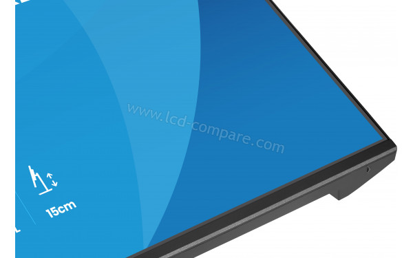 IIYAMA ProLite XB2493HSU-B1 - Zoom sur la partie basse