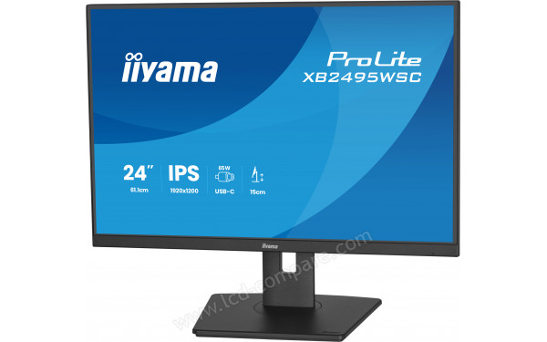 IIYAMA ProLite XB2495WSC-B1 - Vue 3/4 droite