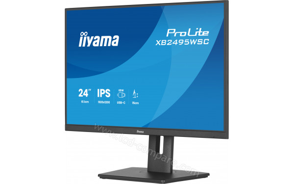 IIYAMA ProLite XB2495WSC-B1 - Vue 3/4 droite