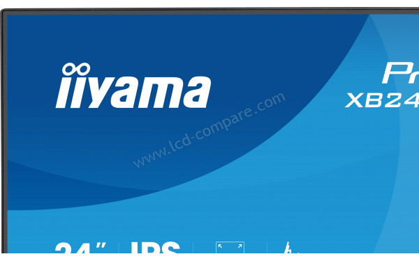IIYAMA ProLite XB2496HSC-B1 - Zoom sur le coin sup&eacute;rieur gauche