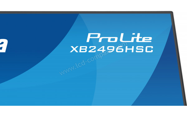 IIYAMA ProLite XB2496HSC-B1 - Zoom sur le coin sup&eacute;rieur droit