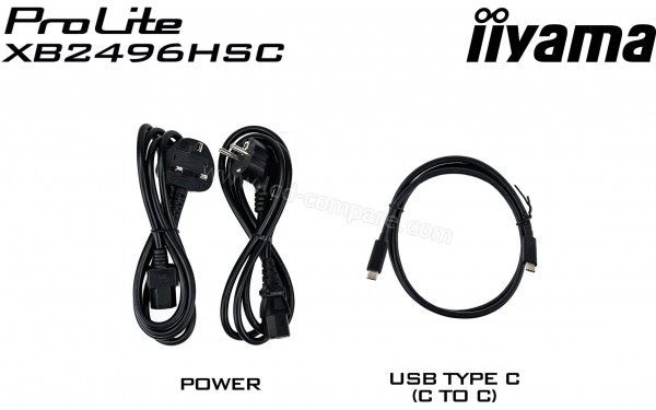 IIYAMA ProLite XB2496HSC-B1 - Accessoires