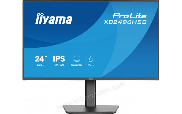 IIYAMA ProLite XB2496HSC-B1 - Vue de face