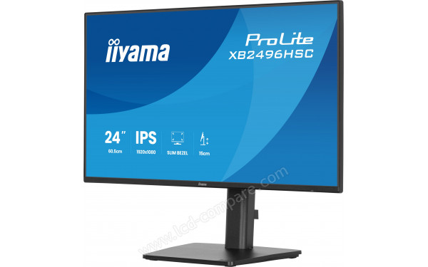 IIYAMA ProLite XB2496HSC-B1 - Vue 3/4 droite