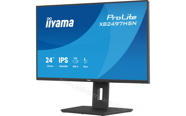 IIYAMA ProLite XB2497HSN-B1 - Vue 3/4 droite