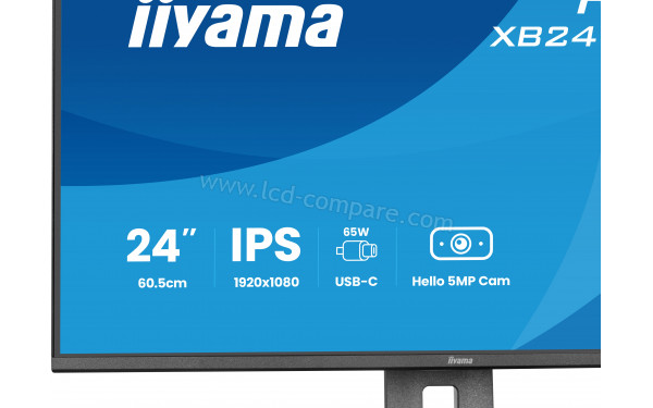 IIYAMA ProLite XB2497HSNH-B1 - Zoom sur la partie basse
