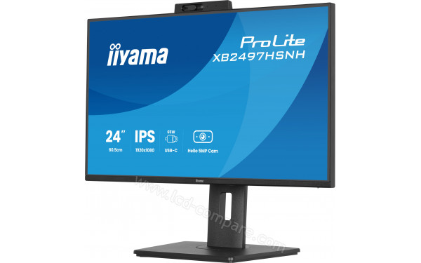 IIYAMA ProLite XB2497HSNH-B1 - Vue 3/4 droite