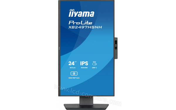 IIYAMA ProLite XB2497HSNH-B1 - Vue de face en mode portrait