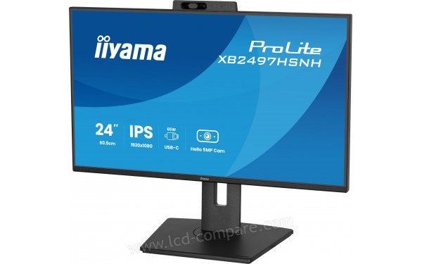 IIYAMA ProLite XB2497HSNH-B1 - Vue 3/4 droite