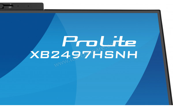 IIYAMA ProLite XB2497HSNH-B1 - Zoom sur le coin sup&eacute;rieur droit