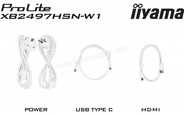 IIYAMA ProLite XB2497HSN-W1 - Accessoires