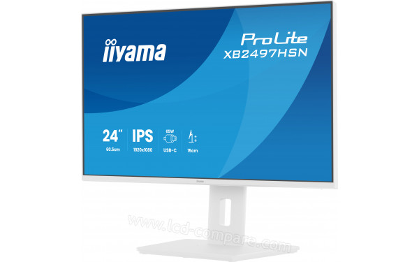 IIYAMA ProLite XB2497HSN-W1 - Vue 3/4 droite
