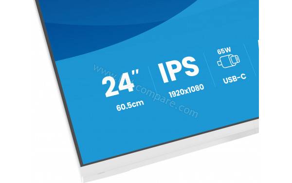 IIYAMA ProLite XB2497HSN-W1 - Zoom sur la partie basse