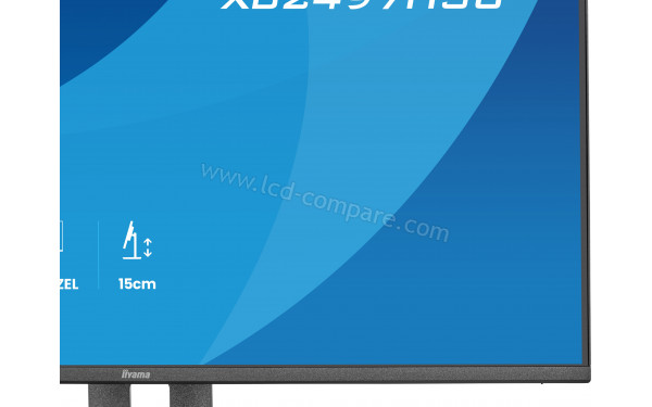 IIYAMA ProLite XB2497HSU-B1 - Zoom sur la partie basse