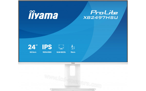 IIYAMA ProLite XB2497HSU-W1 - Vue de face