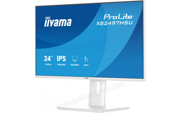 IIYAMA ProLite XB2497HSU-W1 - Vue 3/4 droite