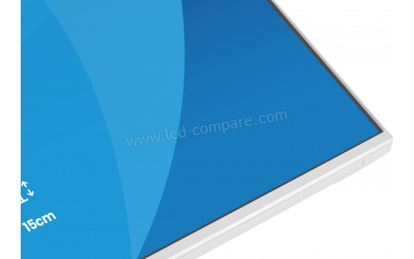 IIYAMA ProLite XB2497HSU-W1 - Zoom sur la partie basse