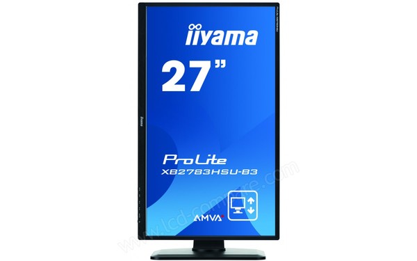 IIYAMA ProLite XB2783HSU-B3 - Mode portrait