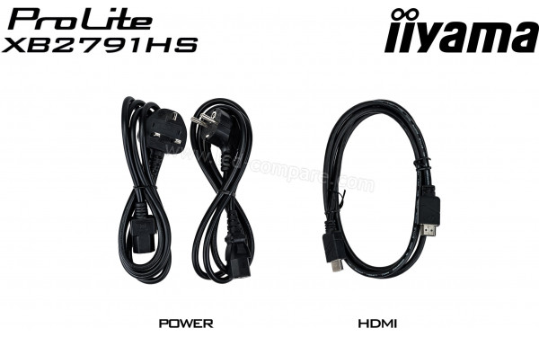 IIYAMA ProLite XB2791HS-B1 - Accessoires