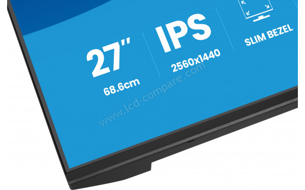 IIYAMA ProLite XB2791QS-B1 - Zoom sur la partie basse