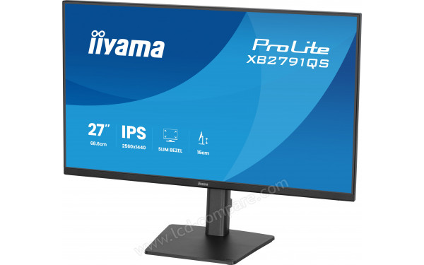 IIYAMA ProLite XB2791QS-B1 - Vue 3/4 droite
